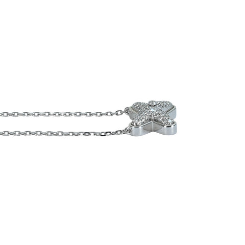 【中古】CHAUMET ショーメ K18WG ジュ・ドゥ・リアン ペンダントネックレス 4.3g