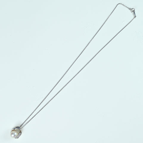 【中古】MIKIMOTO ミキモト PT900/PT950 アコヤパールペンダントネックレス P8.7mm 44cm 8.9g one price