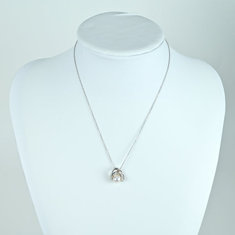 【中古】MIKIMOTO ミキモト PT900/PT950 アコヤパールペンダントネックレス P8.7mm 44cm 8.9g one price