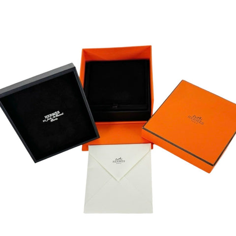 【中古】HERMES エルメス K18PG BLACK JADE コンスタンスアミュレット ペンダントネックレス ネックレス ジュエリー