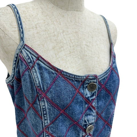 【中古】 CHANEL シャネル DRESS ワンピース デニムワンピース 40 USED 中古 2022 CLOTHES 洋服