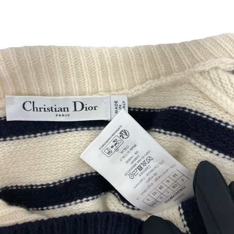 【中古】 DIOR クリスチャンディオール TOPS ニットトップス 34 USED 中古 CLOTHES 洋服