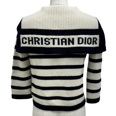 【中古】 DIOR クリスチャンディオール TOPS ニットトップス 34 USED 中古 CLOTHES 洋服