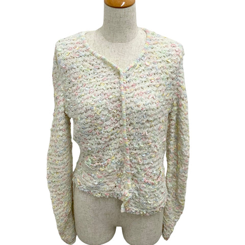 【中古】CHANEL シャネル cardigan カーディガン 42 USED 中古 1998年 CLOTHES 洋服