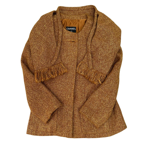【中古】 CHANEL シャネル jacket ジャケット 44 USED 美品 2001年 CLOTHES 洋服