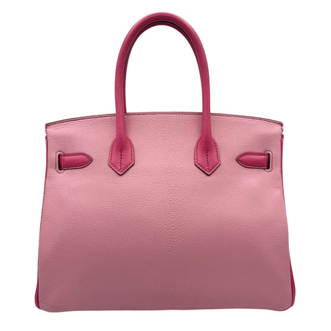 【中古】 Hermes エルメス BIRKIN30 バーキン30 ハンドバッグ ▢P刻(2012年) ピンク系 シェーブル 中古 USED バッグ パーソナルオーダー