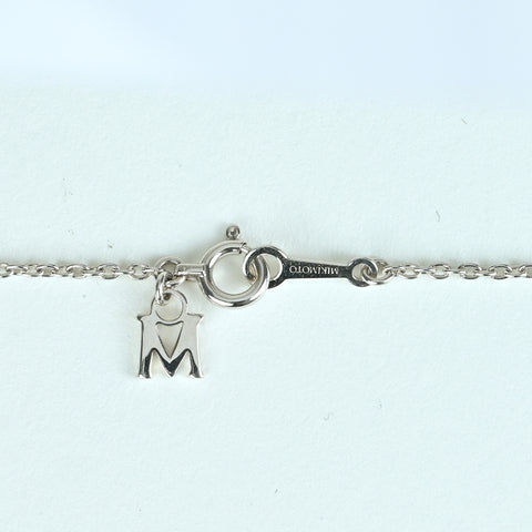 【中古】MIKIMOTO ミキモト K18WG AKOYA PEARL アコヤパールネックレス P5.7- 6.8mm USED 6.8g 40cm