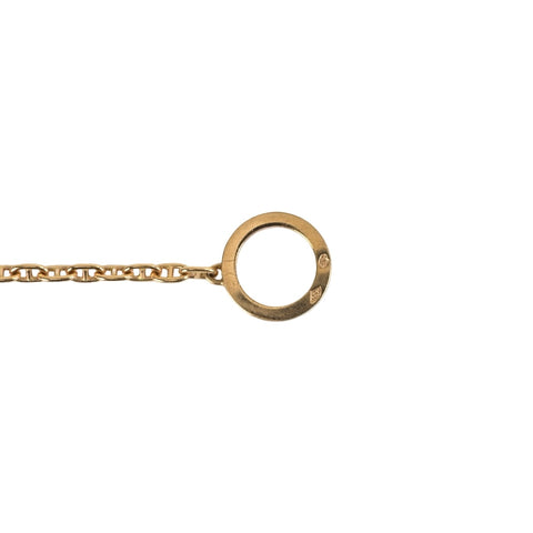 【中古】HERMES エルメス シューヌダンクル ヴェルソ K18PGダイヤモンド ブレスレット 16.5cm
