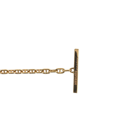 【中古】HERMES エルメス シューヌダンクル ヴェルソ K18PGダイヤモンド ブレスレット 16.5cm