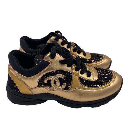 【中古】 CHANEL シャネル SNEAKER スニーカー 36 USED 中古 靴
