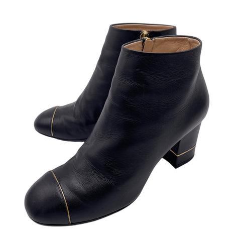 【中古】 CHANEL シャネル SHOES ショートブーツ 36.5C USED 中古 2016年 SHOES 靴