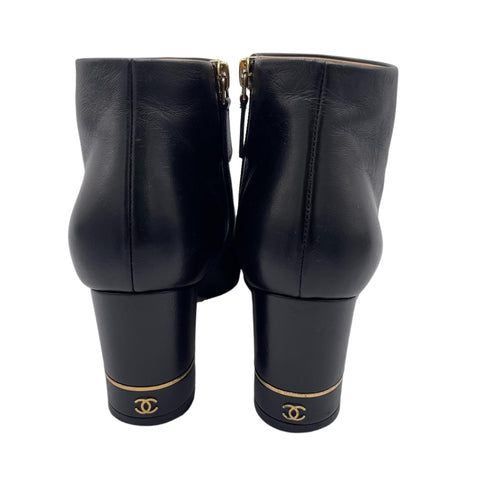 【中古】 CHANEL シャネル SHOES ショートブーツ 36.5C USED 中古 2016年 SHOES 靴