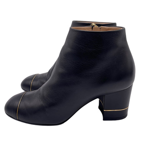 【中古】 CHANEL シャネル SHOES ショートブーツ 36.5C USED 中古 2016年 SHOES 靴