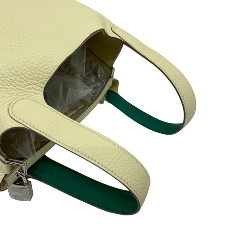 【新品未使用】 Hermes エルメス PICOTIN ECLAT PM ピコタンPM ハンドバッグ W刻(2024年) ジョーヌミルトン/ヴェールヴェルティゴ トリヨンクレマンス 新品未使用 NEW バッグ