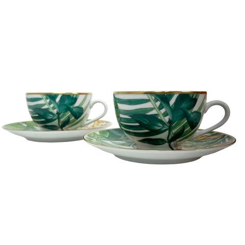 【未使用】 Hermes エルメス パシフォリア ティーカップ&ソーサー 食器 小物 ポーセン 未使用(展示品)