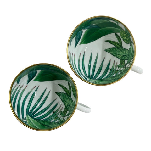 【未使用】 Hermes エルメス パシフォリア ティーカップ&ソーサー 食器 小物 ポーセン 未使用(展示品)