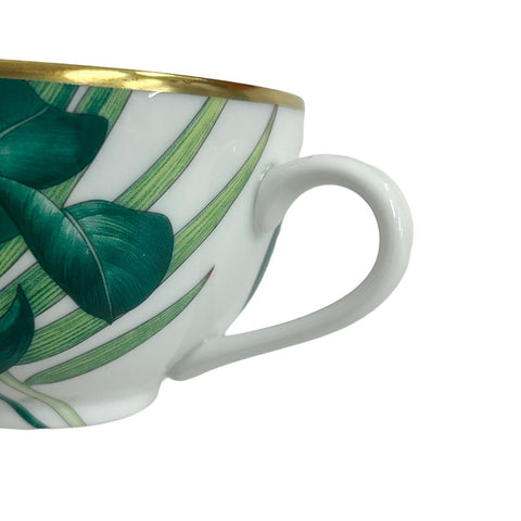 【未使用】 Hermes エルメス パシフォリア ティーカップ&ソーサー 食器 小物 ポーセン 未使用(展示品)