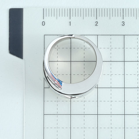 【中古】CHOPARD ショパール Happy Diamond K18WGハッピーダイヤモンドリング 16.4g #14