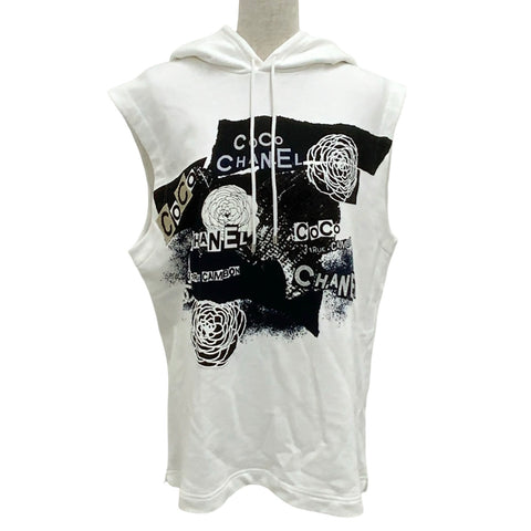 【中古】 CHANEL シャネル TOPS ノースリーブ トレーナー Mサイズ USED 中古 2020年 CLOTHES 洋服