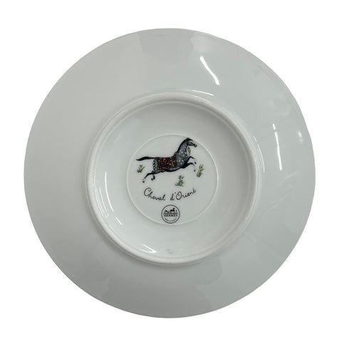 【新品未使用】 Hermes エルメス ティーカップ&ソーサー 〈シュヴァルドリアン〉 小物 食器 カッププレート ポーセリン 新品