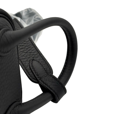 【未使用】Hermes エルメス MINI LINDY ミニリンディ ショルダーバッグ W刻(2024年) ブラック トリヨン 未使用 BLACK CLEMENCE NEW バッグ
