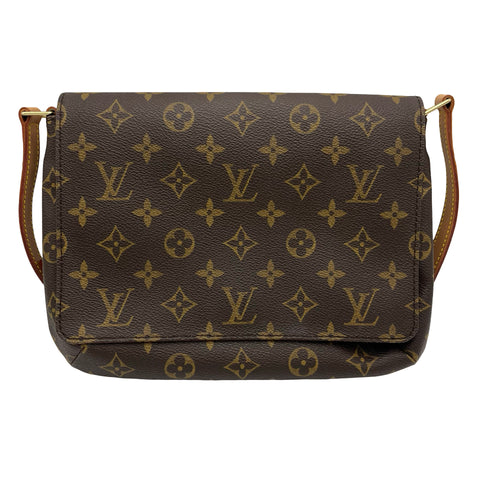 【中古】 LOUIS VUITTON ルイ・ヴィトン MUSETTE TANGO ミュゼットタンゴ ショルダーバッグ SP****(2001年) モノグラム キャンバス 中古 MONOGRAM CANVAS USED バッグ