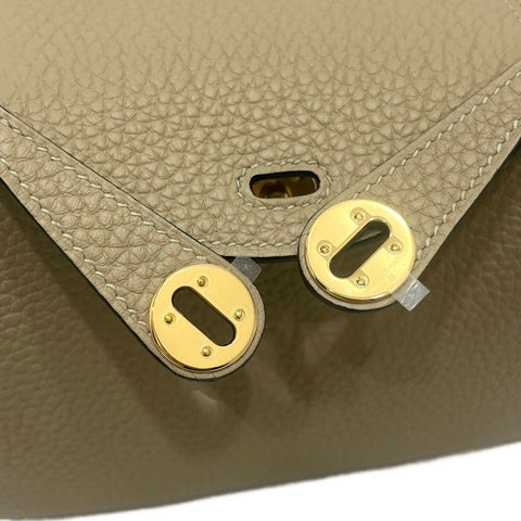 【新品未使用】 Hermes エルメス MINI LINDY ミニリンディ ショルダーバッグ W刻 (2024年) トレンチ トリヨン 未使用 NEW バッグ