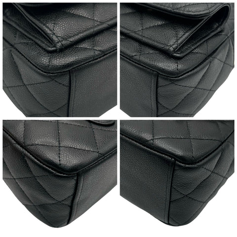 【中古】 CHANEL シャネル BACKPACK バックパック ランダム番(2021年~) ブラック キャビアスキン 中古 USED バッグ