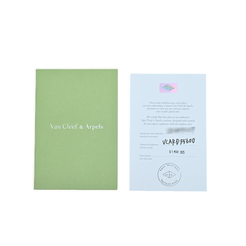 【未使用品】Van Cleef&Arpels ヴァンクリーフ&アーペル K18YG ヴィンテージ アルハンブラ ブレスレット、5モチーフ タイガーズアイ ブレスレット 11.6g