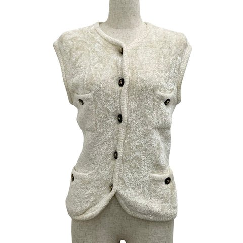 【中古】CHANEL シャネル VEST ベスト 36 USED 中古 1995年 CLOTHES 洋服