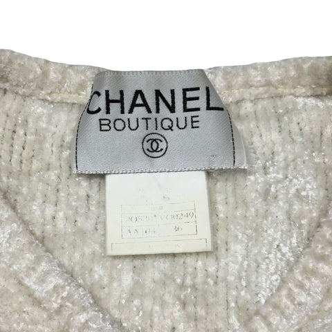 【中古】CHANEL シャネル VEST ベスト 36 USED 中古 1995年 CLOTHES 洋服