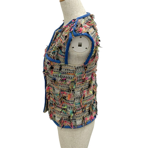 【中古】 CHANEL シャネル VEST ベスト 34 USED 中古 2017年 CLOUTHES 洋服