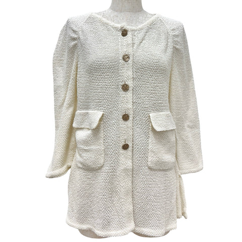 【中古】CHANEL シャネル CARDIGAN カーディガン 40 USED 中古 2017年 CLOUTHES 洋服