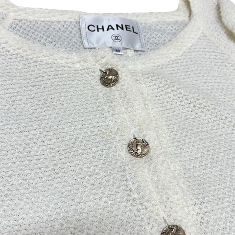 【中古】CHANEL シャネル CARDIGAN カーディガン 40 USED 中古 2017年 CLOUTHES 洋服