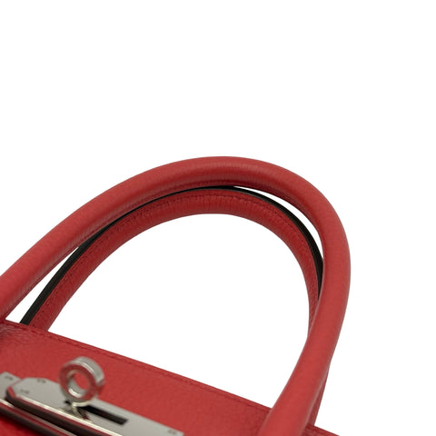 【中古】Hermes エルメス BIRKIN30 バーキン30 ハンドバッグ D刻(2019年) レッド系 トゴ 中古 USED バッグ