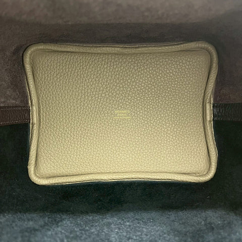 【新品未使用】 Hermes エルメス PICOTIN ROCK PM ピコタンロックPM ハンドバッグ W刻 (2024年) マカサー/ブラック/ベージュマルファ トリヨン 新品未使用 NEW バッグ