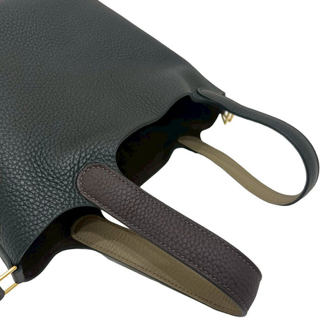 【新品未使用】 Hermes エルメス PICOTIN ROCK PM ピコタンロックPM ハンドバッグ W刻 (2024年) マカサー/ブラック/ベージュマルファ トリヨン 新品未使用 NEW バッグ