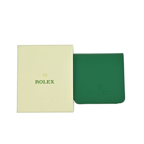 【未使用】ROLEX ロレックス カフスボタン カフス ブルー K18WG 未使用 小物 ファッション メンズ