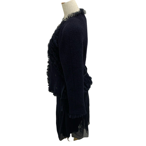 【中古】 CHANEL シャネル SET UP セットアップ ジャケット スカート 36 USED 中古 2002年 CLOTHES 洋服