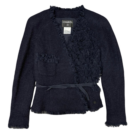 【中古】 CHANEL シャネル SET UP セットアップ ジャケット スカート 36 USED 中古 2002年 CLOTHES 洋服