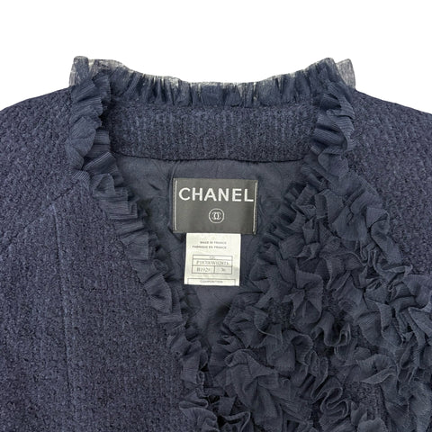 【中古】 CHANEL シャネル SET UP セットアップ ジャケット スカート 36 USED 中古 2002年 CLOTHES 洋服