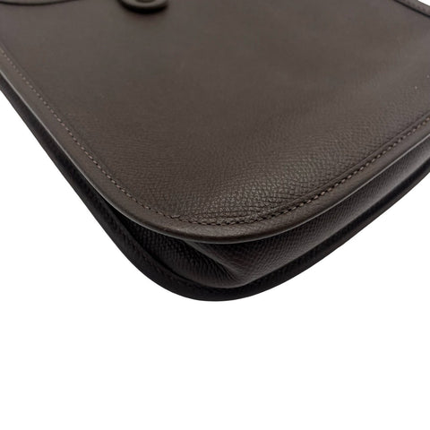 【中古】 Hermes エルメス EVELYNE TPM エヴリンTPM ショルダーバッグ ▢A(1997年) ブラウン系 クシュベル ヴィンテージ 中古 USED バッグ