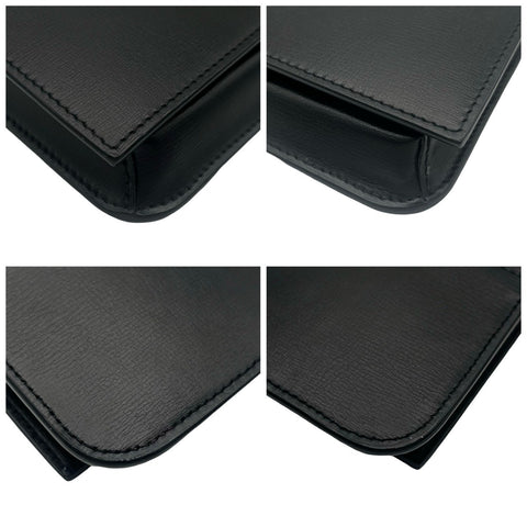 【中古】 SAINT LAURENT サンローラン CHAINSHOULDERBAG 635095 チェーンショルダーバッグ ショルダーバッグ ブラック レザー 中古 USED バッグ