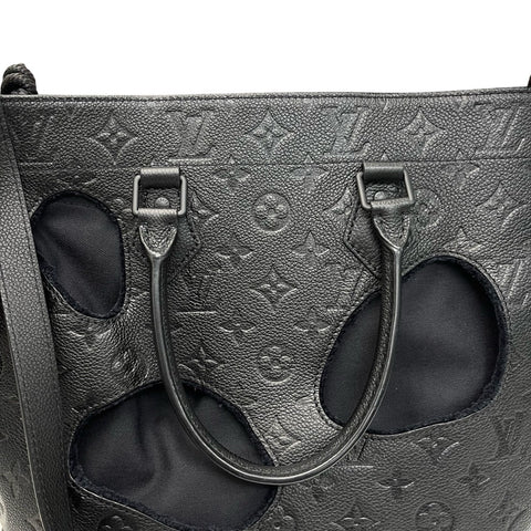【中古】 LOUIS VUITTON ルイ・ヴィトン WITH HOLES PM (川久保 玲) ウィズホールズPM ハンドバッグ AR0281(2021年) ブラック モノグラム 中古 USED バッグ