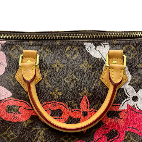 【中古】 LOUIS VUITTON ルイ・ヴィトン SPEEDY30 スピーディー30 チェーンプリント ボストンバッグ MB1146(2016年) モノグラム キャンバス 中古 USED バッグ