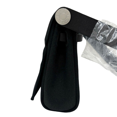 【新品未使用】 Hermes エルメス HERBAG ZIP 20 エールバッグジップ 20 ミニ ショルダーバッグ W刻 (2024年) ブラック キャンバスxレザー 新品未使用 NEW バッグ