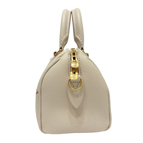 【中古】 LOUIS VUITTON ルイ・ヴィトン SPEEDY スピーディ・バンドリエール20 ショルダーバッグ ICチップ(2021年~) クリームローズ キャンバス 中古 USED バッグ