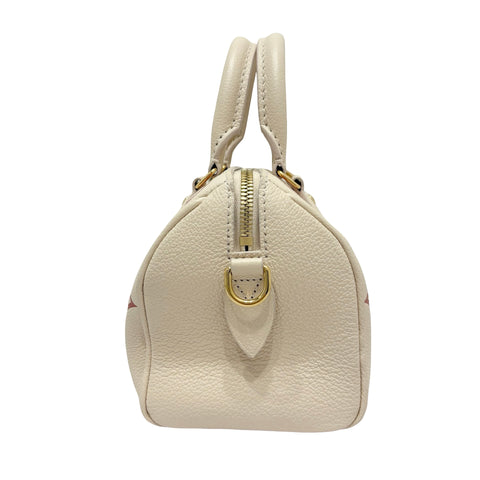 【中古】 LOUIS VUITTON ルイ・ヴィトン SPEEDY スピーディ・バンドリエール20 ショルダーバッグ ICチップ(2021年~) クリームローズ キャンバス 中古 USED バッグ