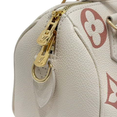 【中古】 LOUIS VUITTON ルイ・ヴィトン SPEEDY スピーディ・バンドリエール20 ショルダーバッグ ICチップ(2021年~) クリームローズ キャンバス 中古 USED バッグ