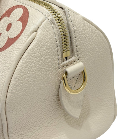 【中古】 LOUIS VUITTON ルイ・ヴィトン SPEEDY スピーディ・バンドリエール20 ショルダーバッグ ICチップ(2021年~) クリームローズ キャンバス 中古 USED バッグ